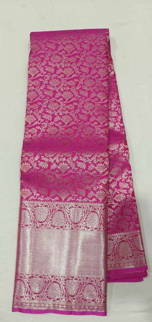 KANJEEVARAM PURE SILK BROCADE PASTEL COLOUR SAREES