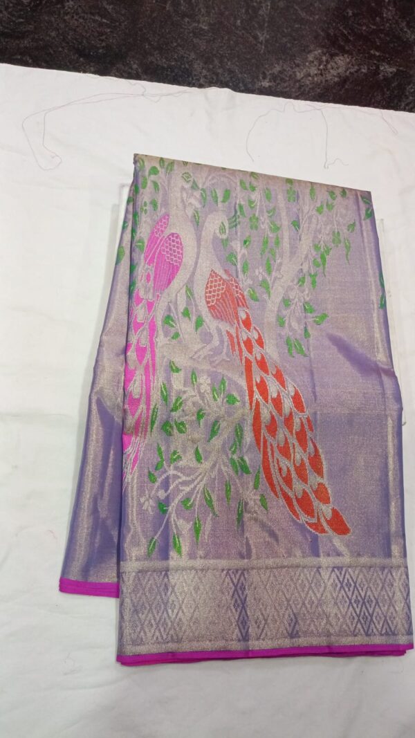 KANJEEVARAM SPECIAL WEAVE BRIDAL SAREES - Image 2